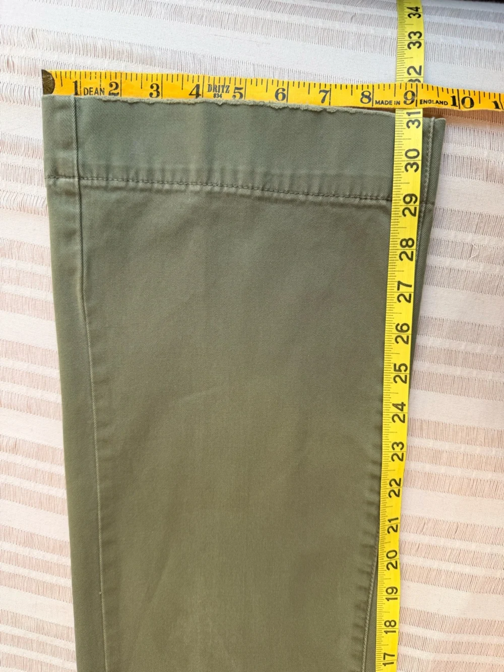 Levi’s Olive Green Tab Twills Wide Leg Pants